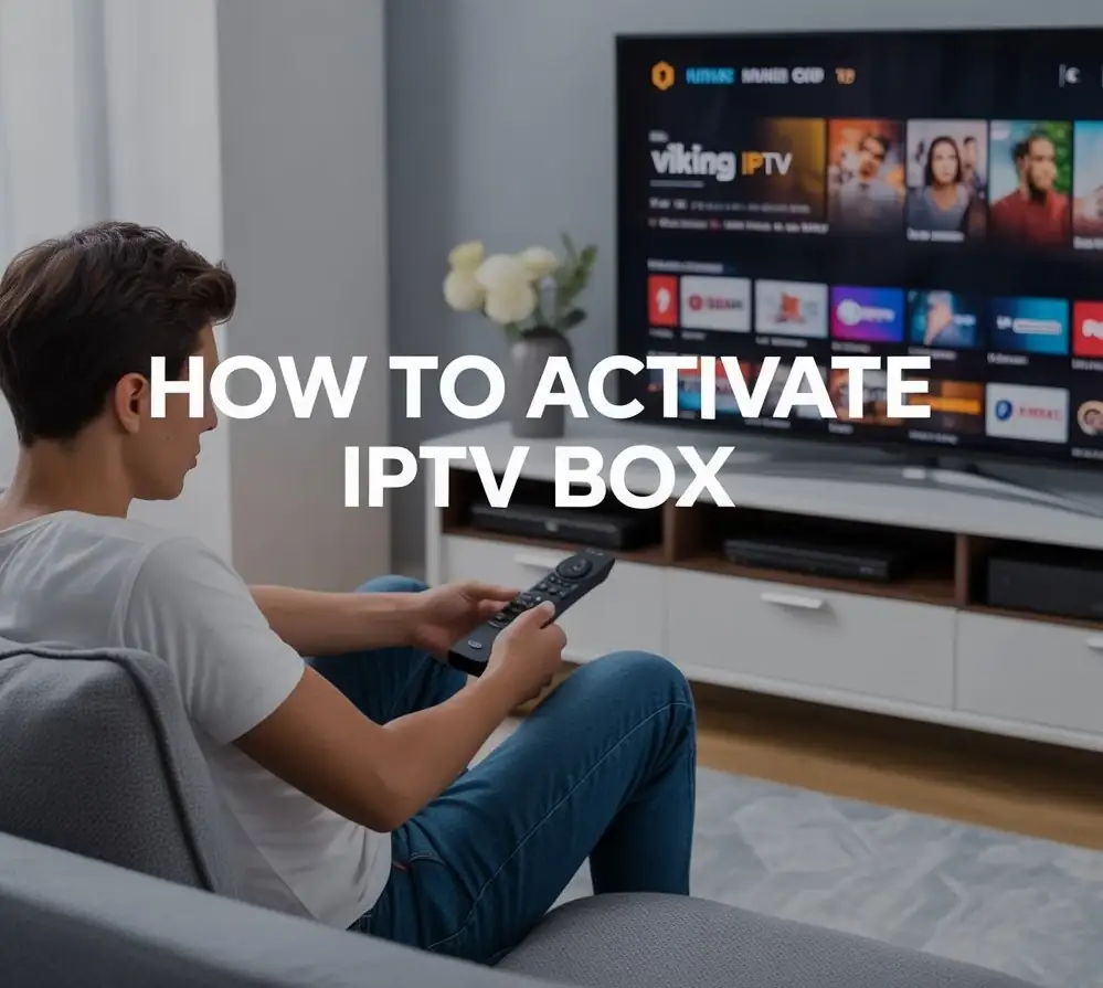 How to activate iptv box Viking iptv