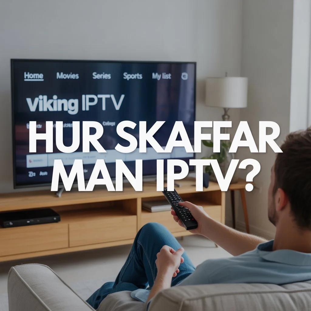 hur skaffar man iptv​? Viking iptv
