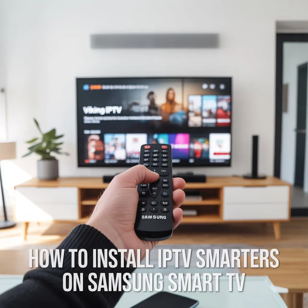 how to install iptv smarters on samsung smart tv Viking iptv