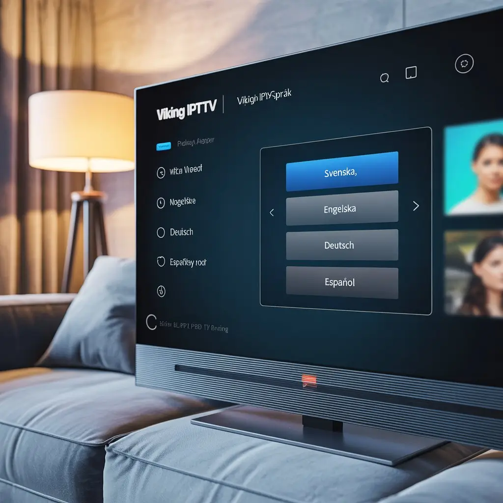 viking iptv språk
