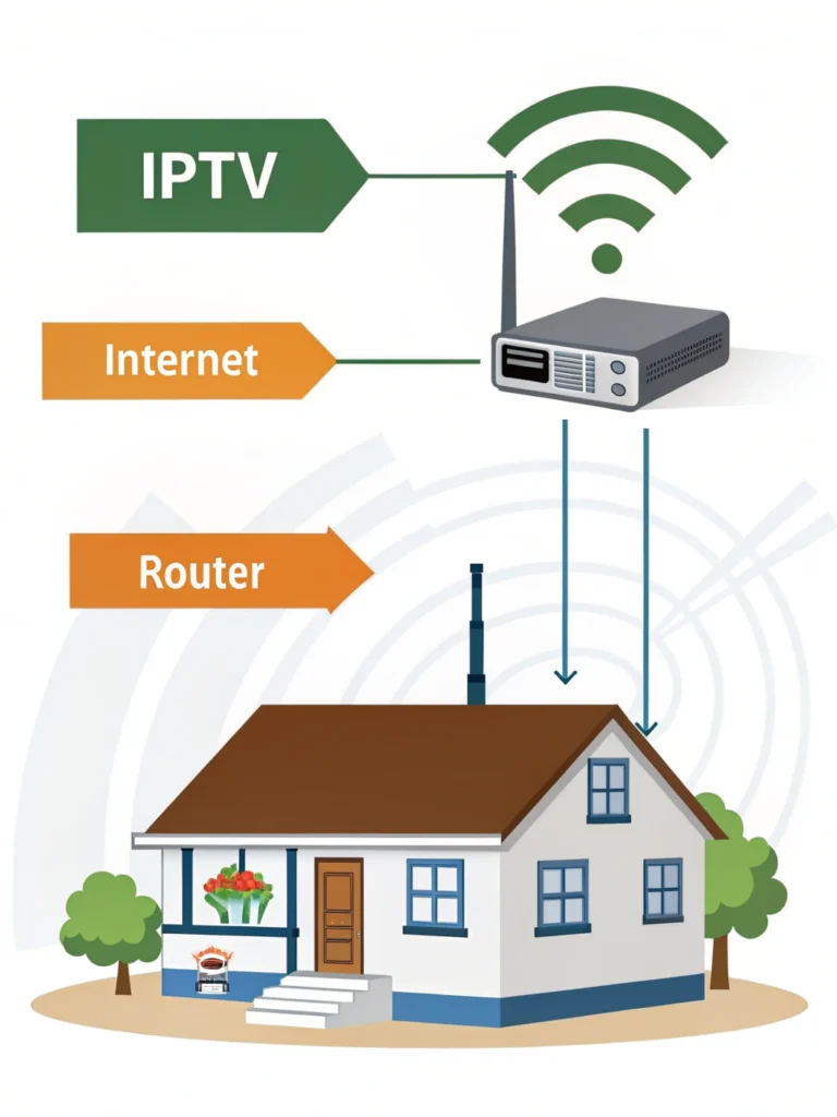 how does iptv work