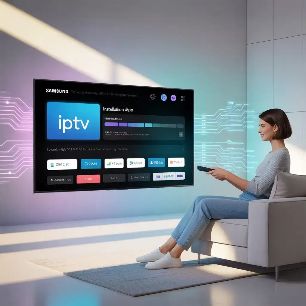 hur installerar jag iptv samsung tv