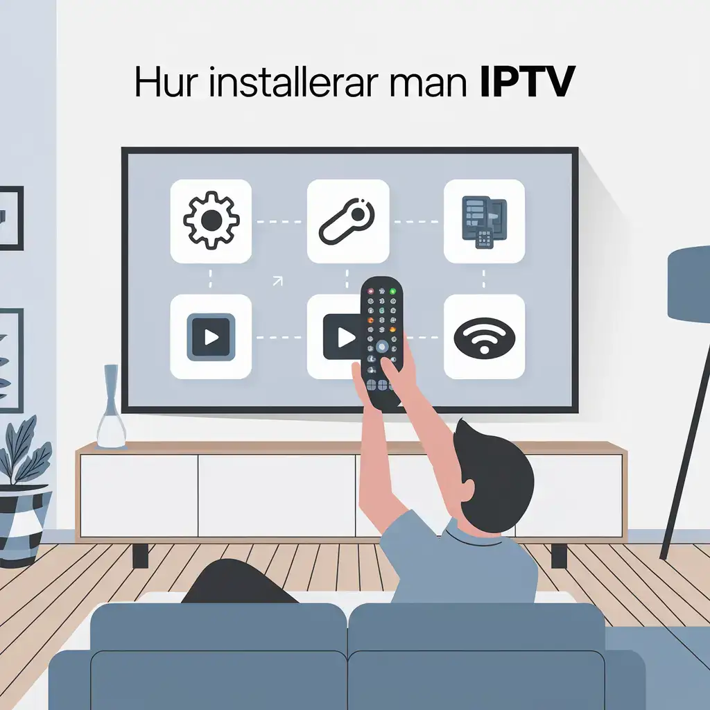 hur installerar man iptv