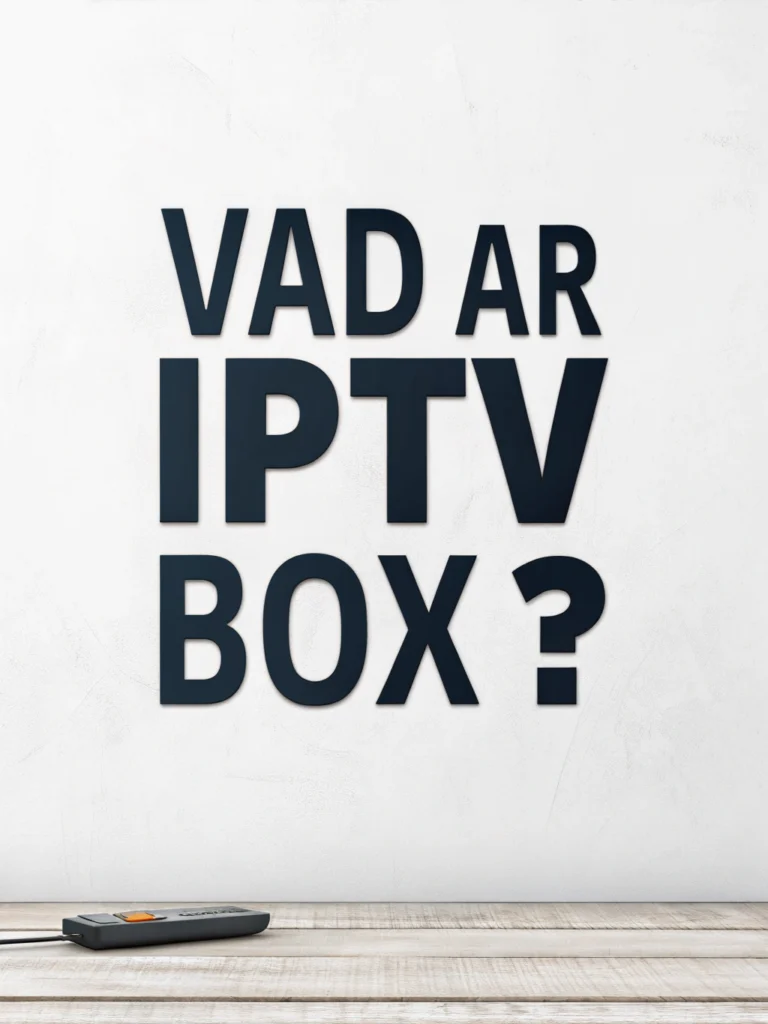 vad är iptv box