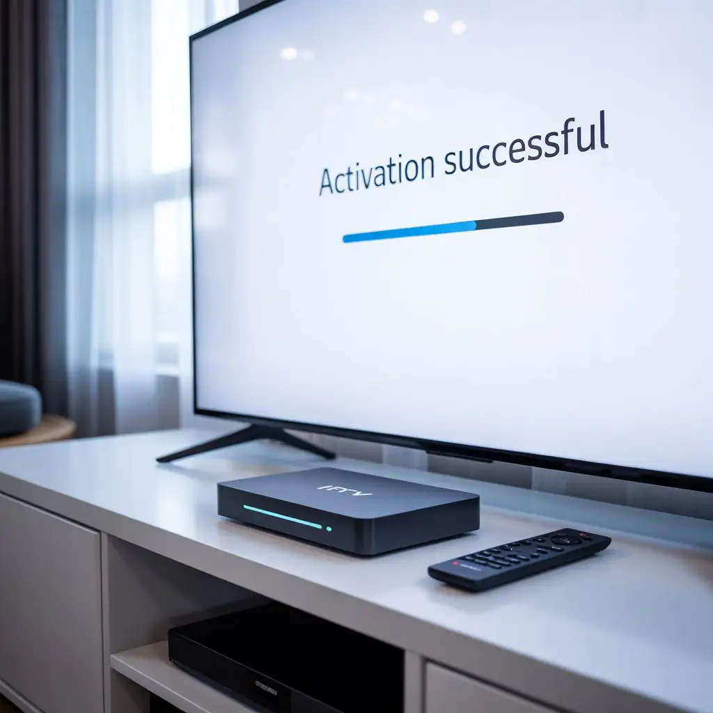 how to activate iptv set top box