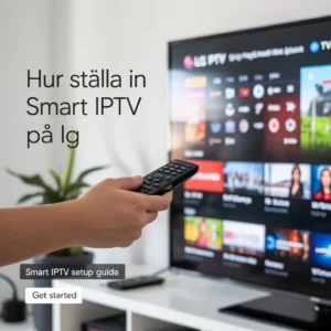 hur ställa in smart iptv på lg