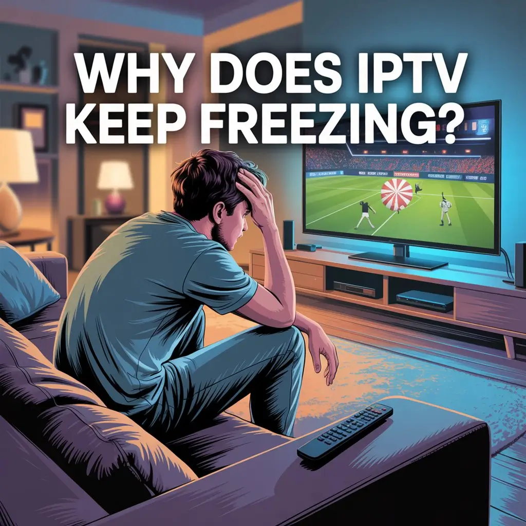 why does iptv keep freezing