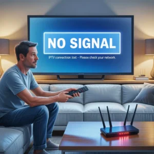 why won't my iptv work at home