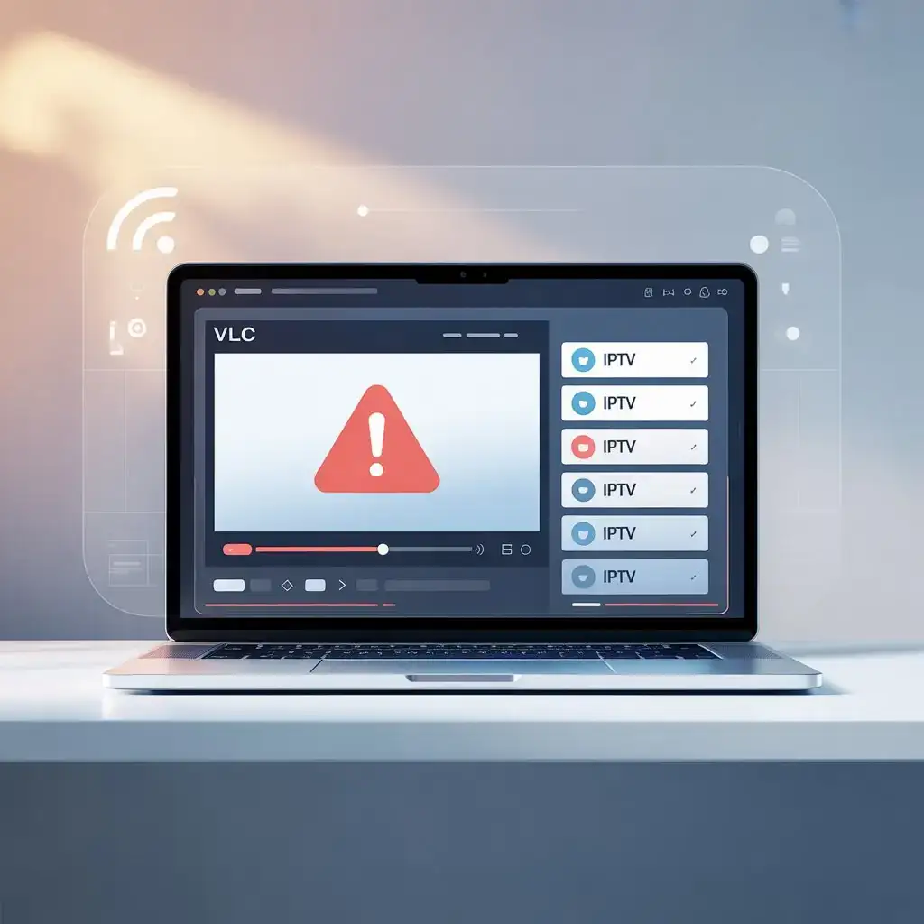 can't stream iptv with vlc