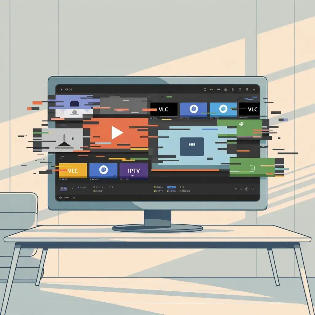 varför hoppar kanalerna i iptv vlc